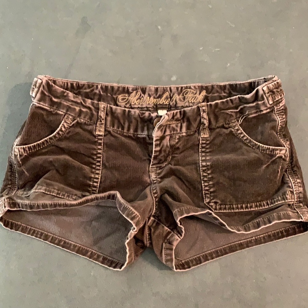 AF Brown Corduroy Shorts
